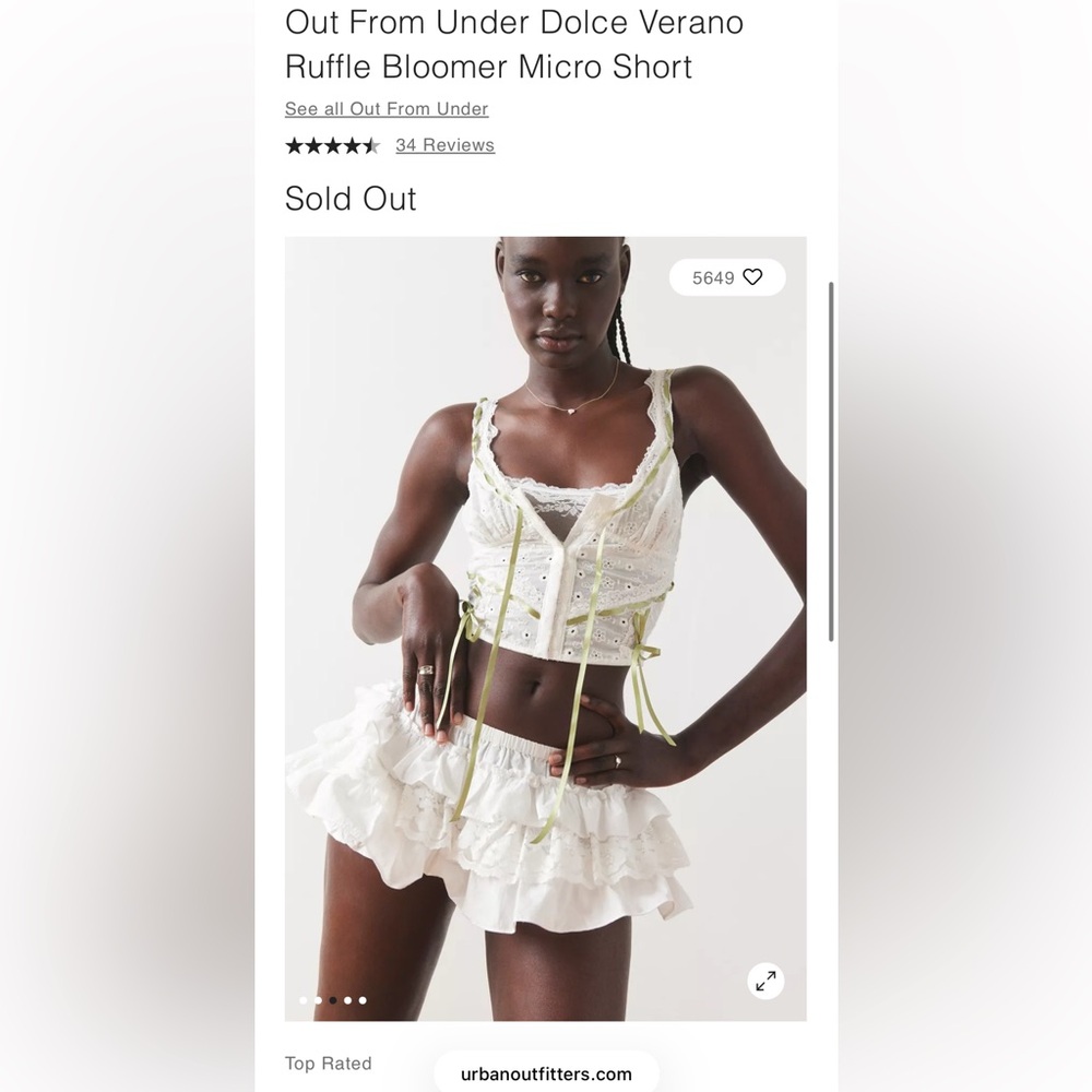 ISO Urban outfitters out from under dolce lace bloomer short